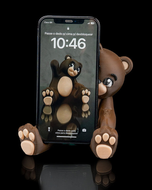 Beary Handy | Teddy Bear Phone Holder Valentine Desk Stand