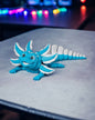 Blue Ice Pop Axolotl: Interactive 3D Printed Design with Movable Joints