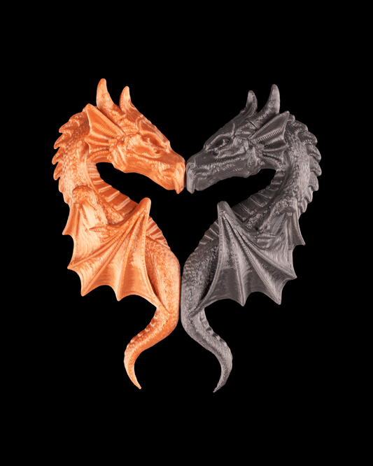 Bonded by Fire Dragon Pendant Set