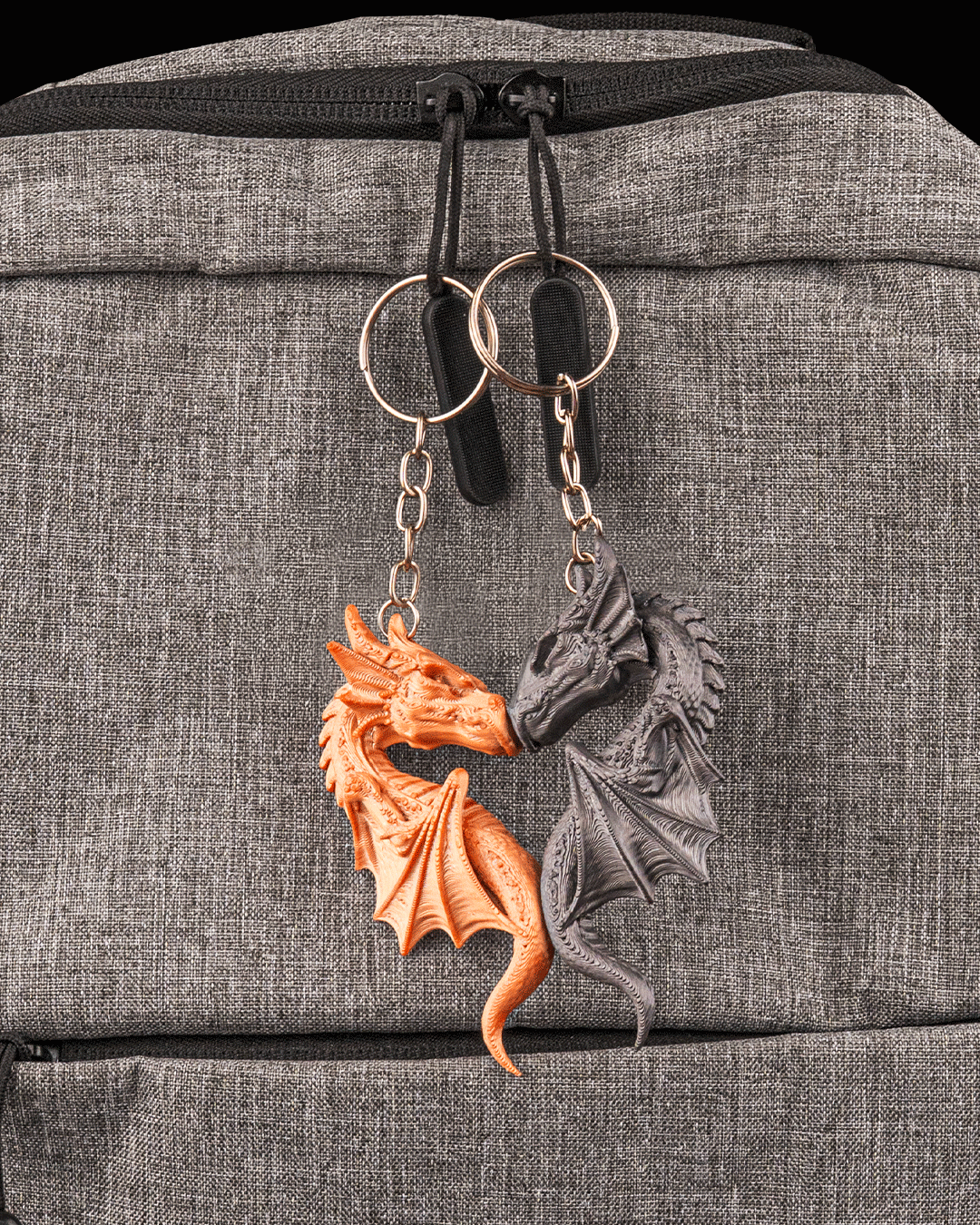 Bonded by Fire Dragon Pendant Set