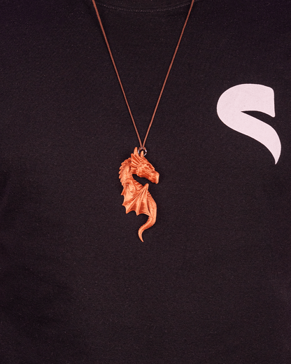 Bonded by Fire Dragon Pendant Set