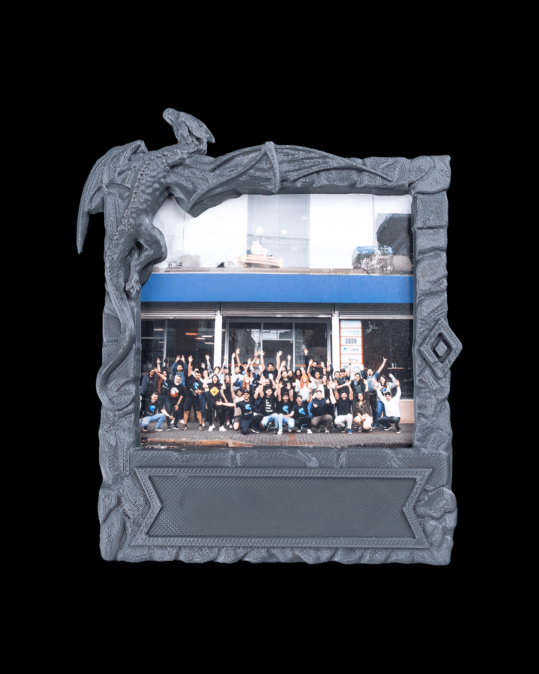 Bound in Stone | Magnetic Photo Frame (Instax Mini or Polaroid 600)