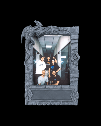 Bound in Stone | Magnetic Photo Frame (Instax Mini or Polaroid 600)