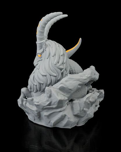 Capricorn Zodiac Statue by STLFlix – Ambitious Sea Goat Collectible | Dragons N Doodads