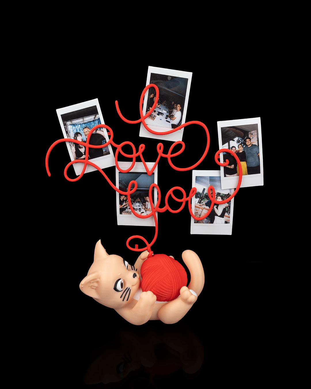 Cat-ching Memories Photo String