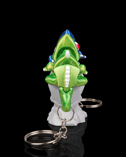 Chamele-Ones | Chameleon Keychain Pair