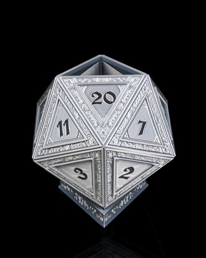 Champion's D20 Planter – A Roll for Nature