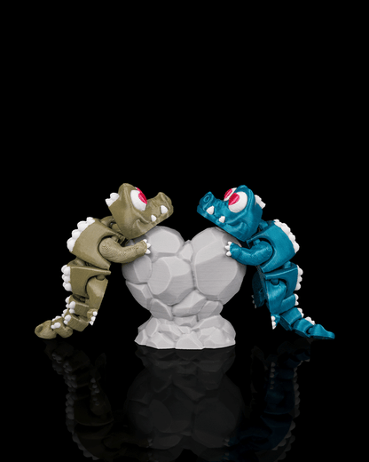 Chomp Mates | Alligator Keychain Pair