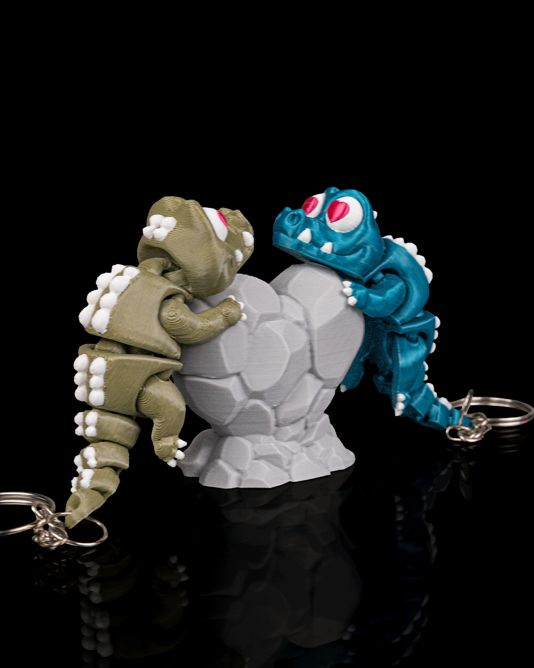 Chomp Mates | Alligator Keychain Pair
