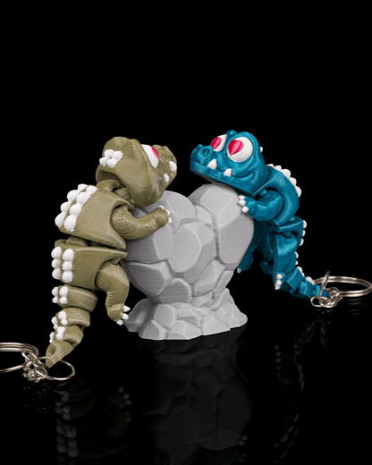 Chomp Mates | Alligator Keychain Pair