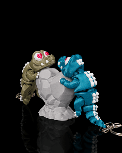 Chomp Mates | Alligator Keychain Pair