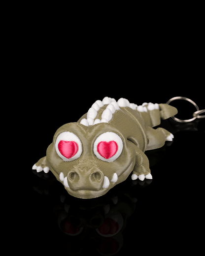 Chomp Mates | Alligator Keychain Pair