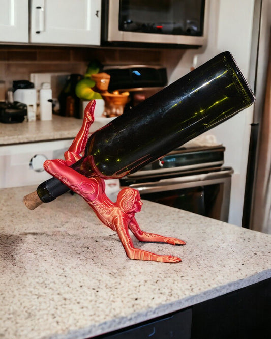 Contortionist Wine Bottle Holder
