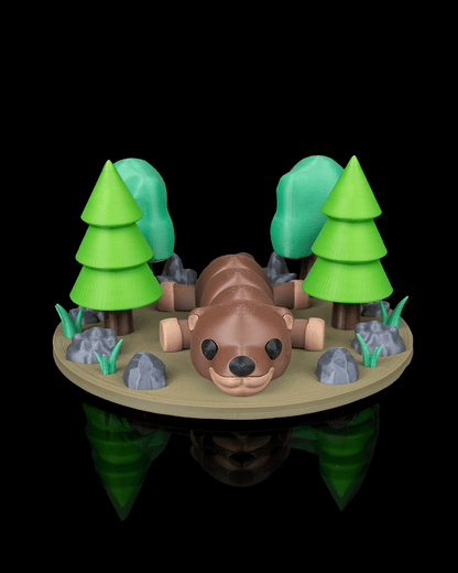 Rest in Nest Cozy Otter