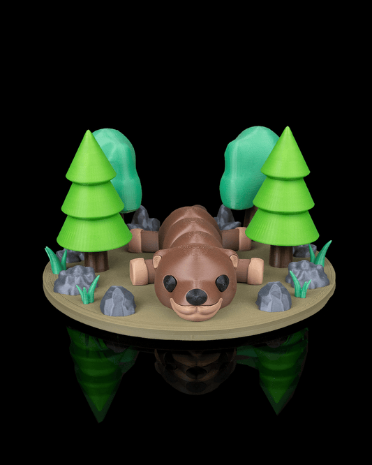 Rest in Nest Cozy Otter