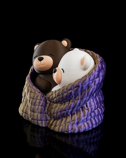 Cuddly Bears | Valentine Bear Couple Cozy Keepsake Decor