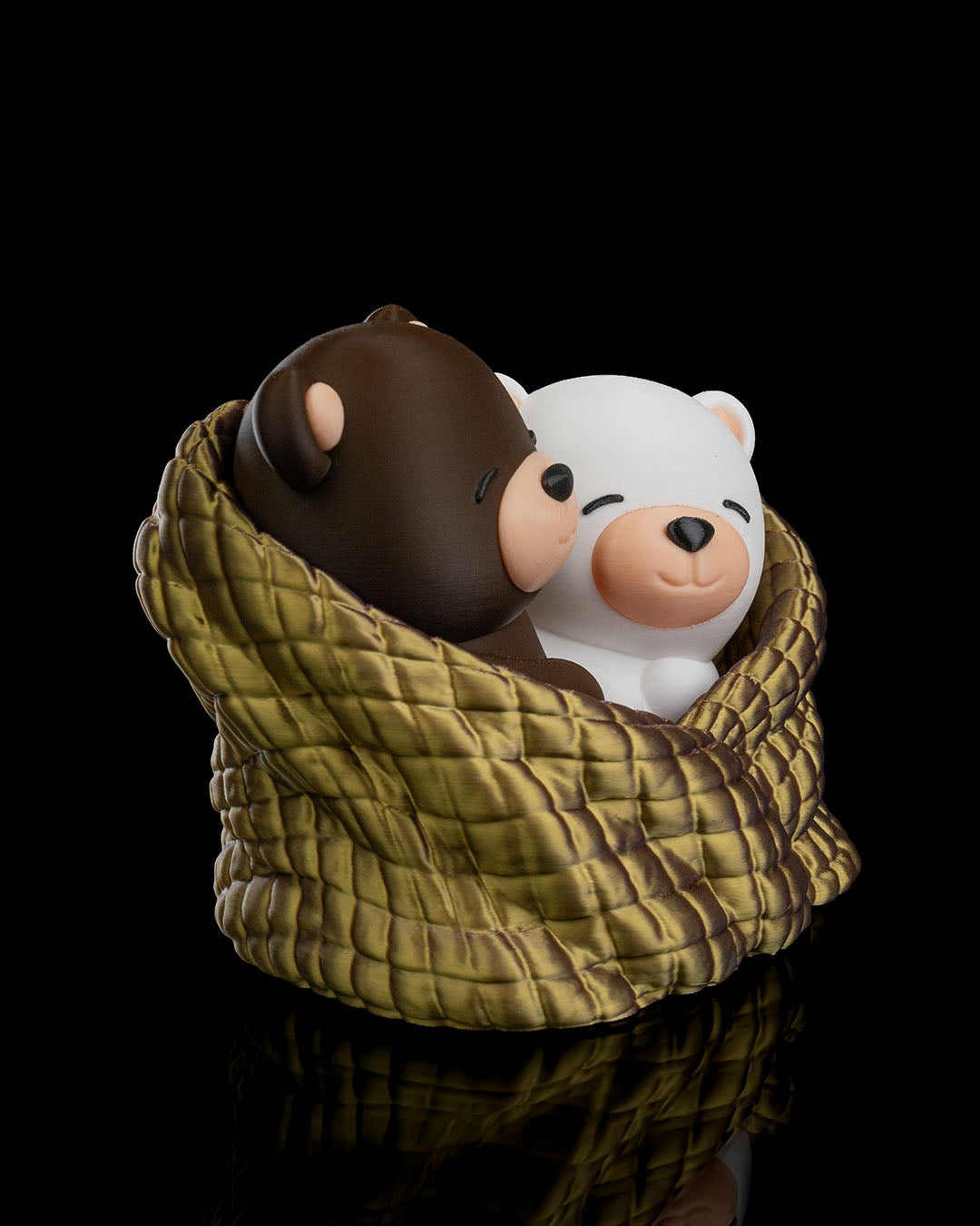 Cuddly Bears | Valentine Bear Couple Cozy Keepsake Decor