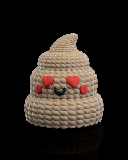 Cute Poop | Valentine Poop Keepsake Box with Hidden Storage