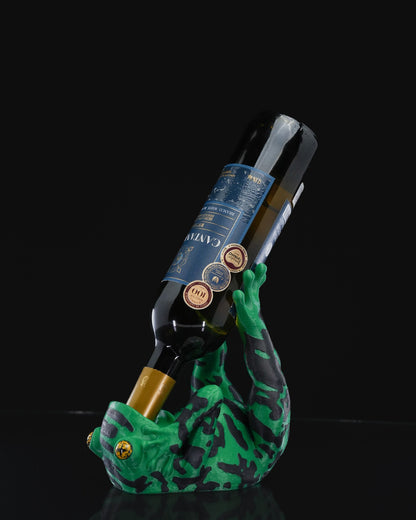 Frog Wine Bottle Holder