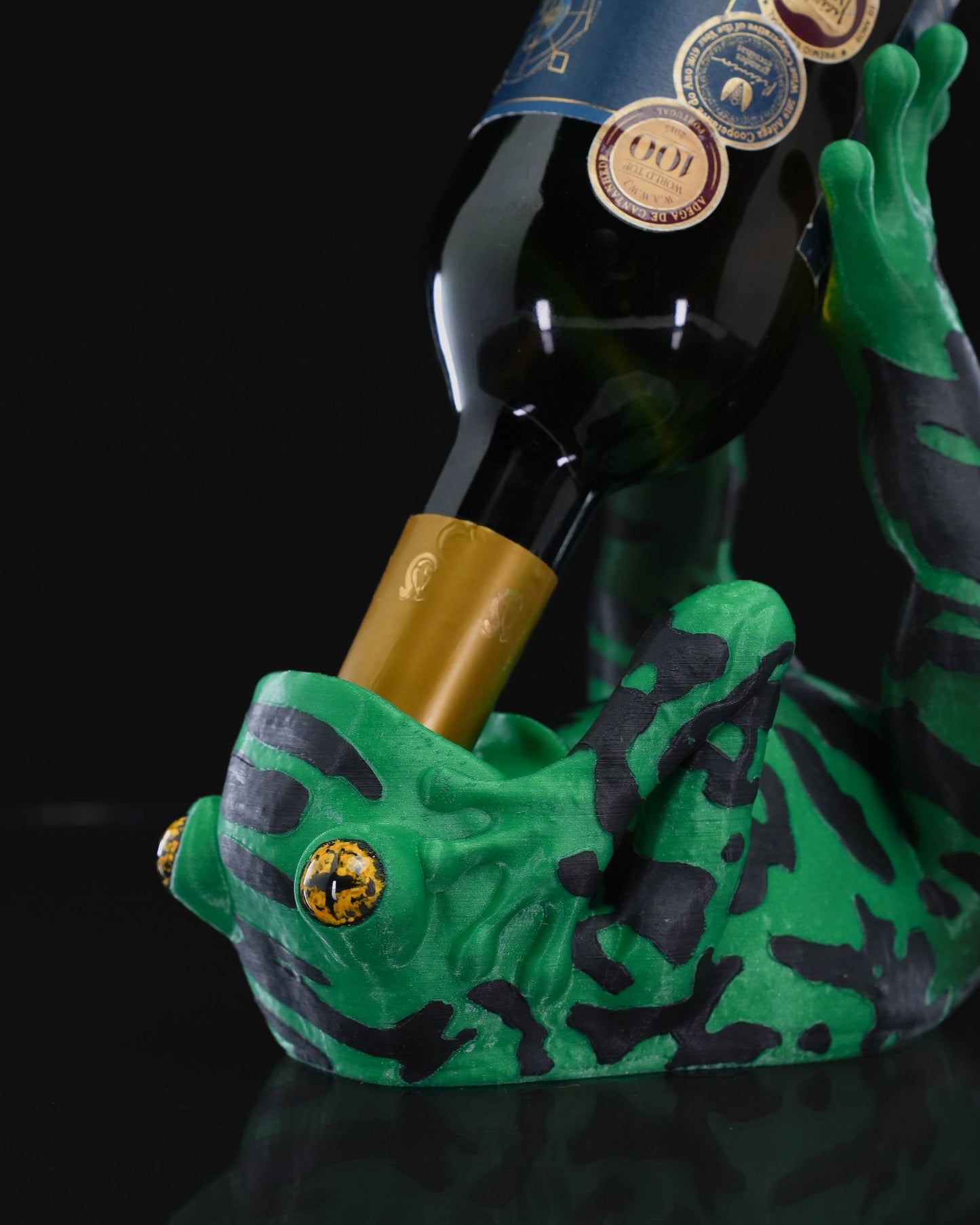 Frog Wine Bottle Holder