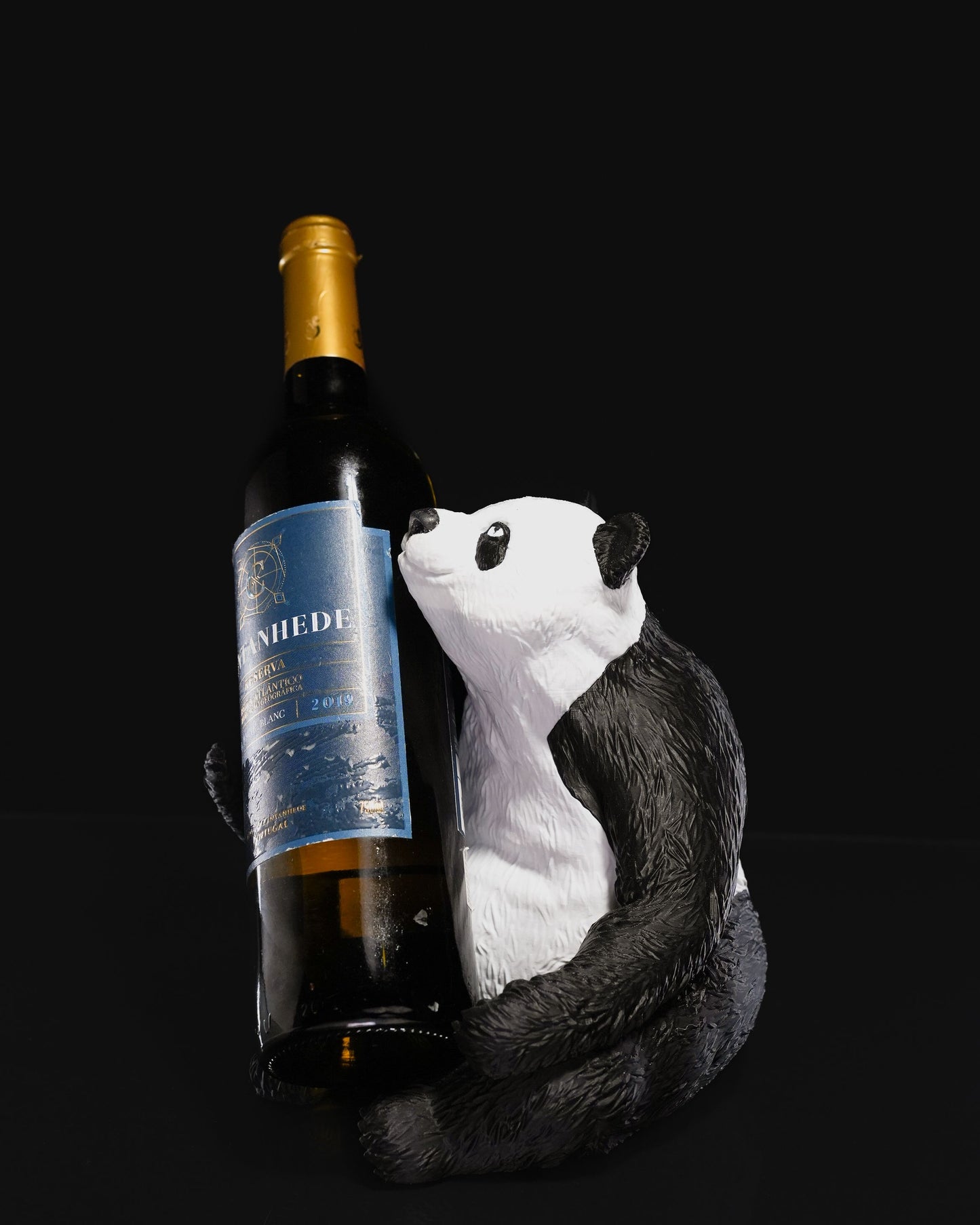 Zen Panda Wine Bottle Holder
