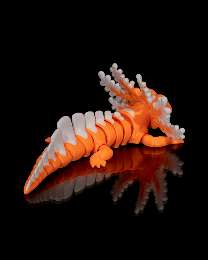 Dandy Candy Axolotl: Vivacious 3D Printed Creature with Articulated Joints