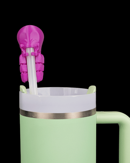 Deep Sips Straw Topper & Cup Charm