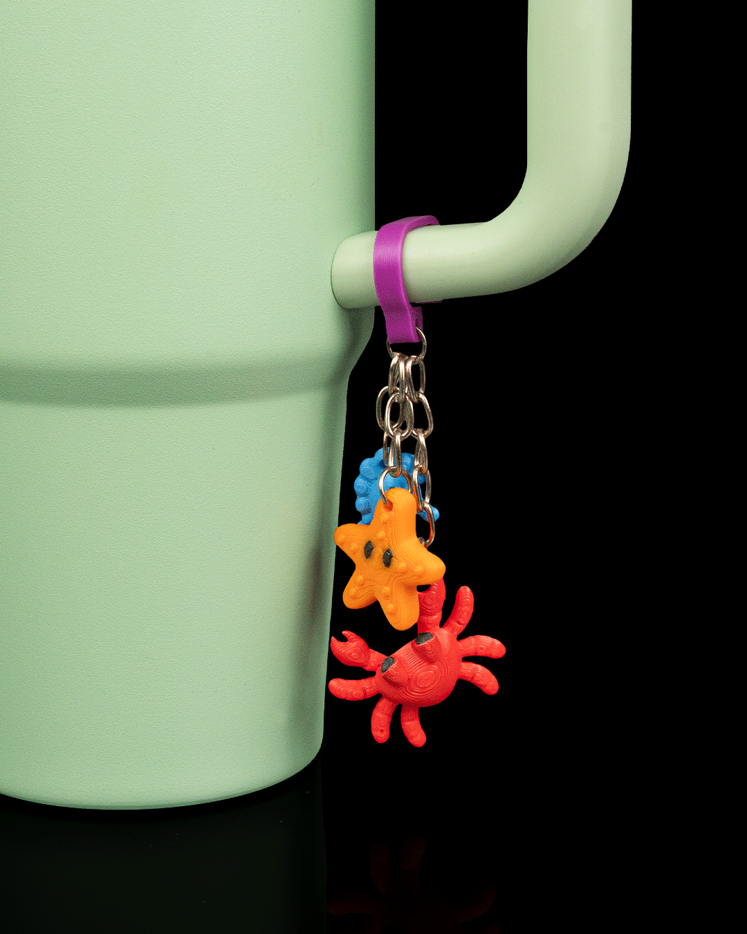 Deep Sips Straw Topper & Cup Charm
