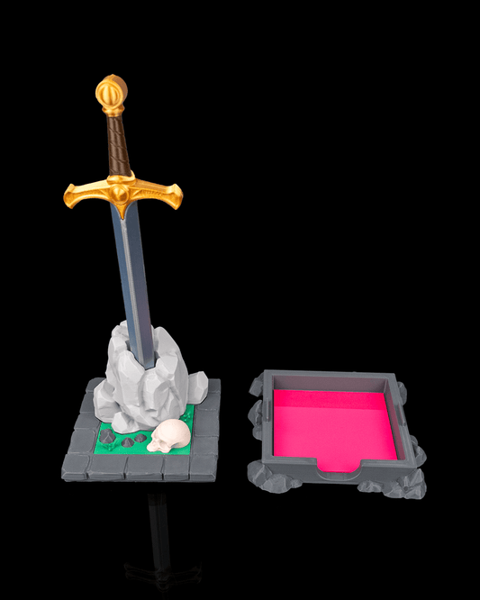3D-Printed Fantasy Desk Accessories | Hero's Desk Collection