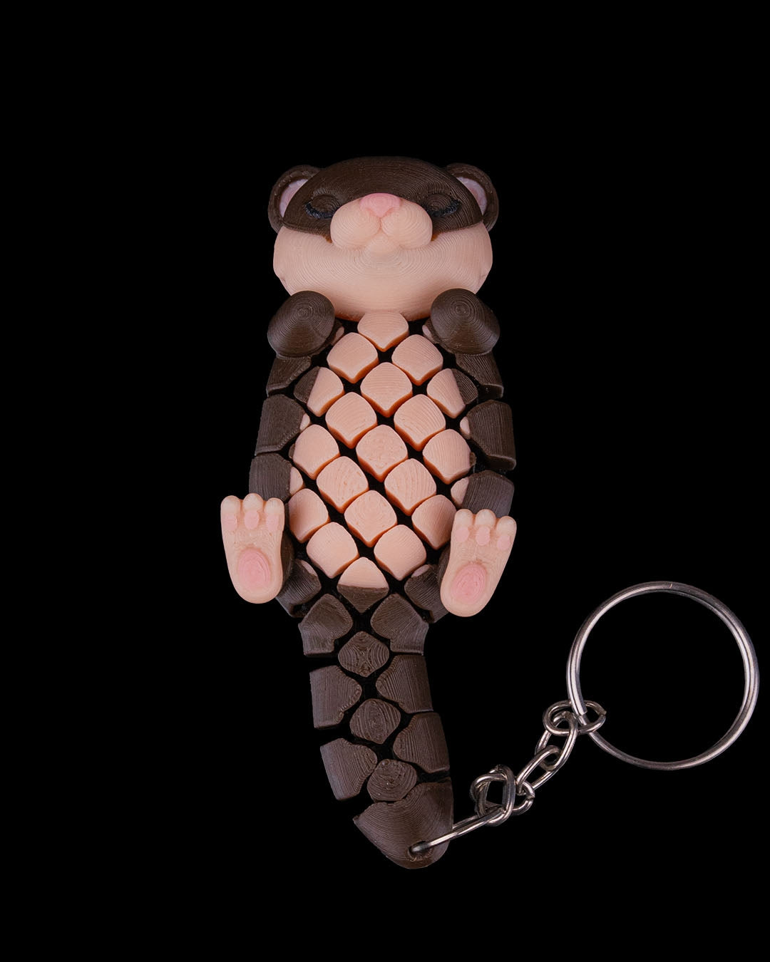 Dottie the Otter – Mesh Buddy Fidget Keychain