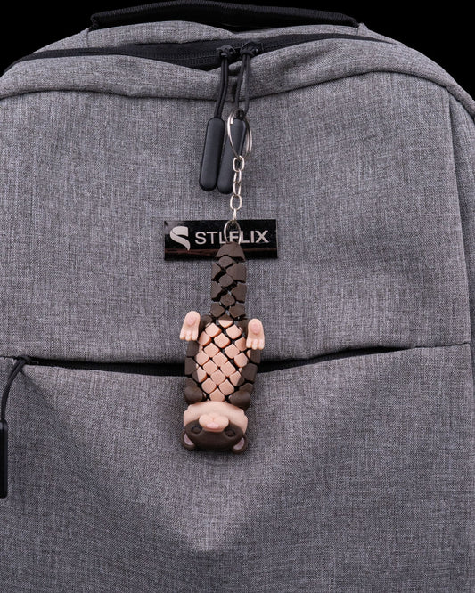 Dottie the Otter – Mesh Buddy Fidget Keychain