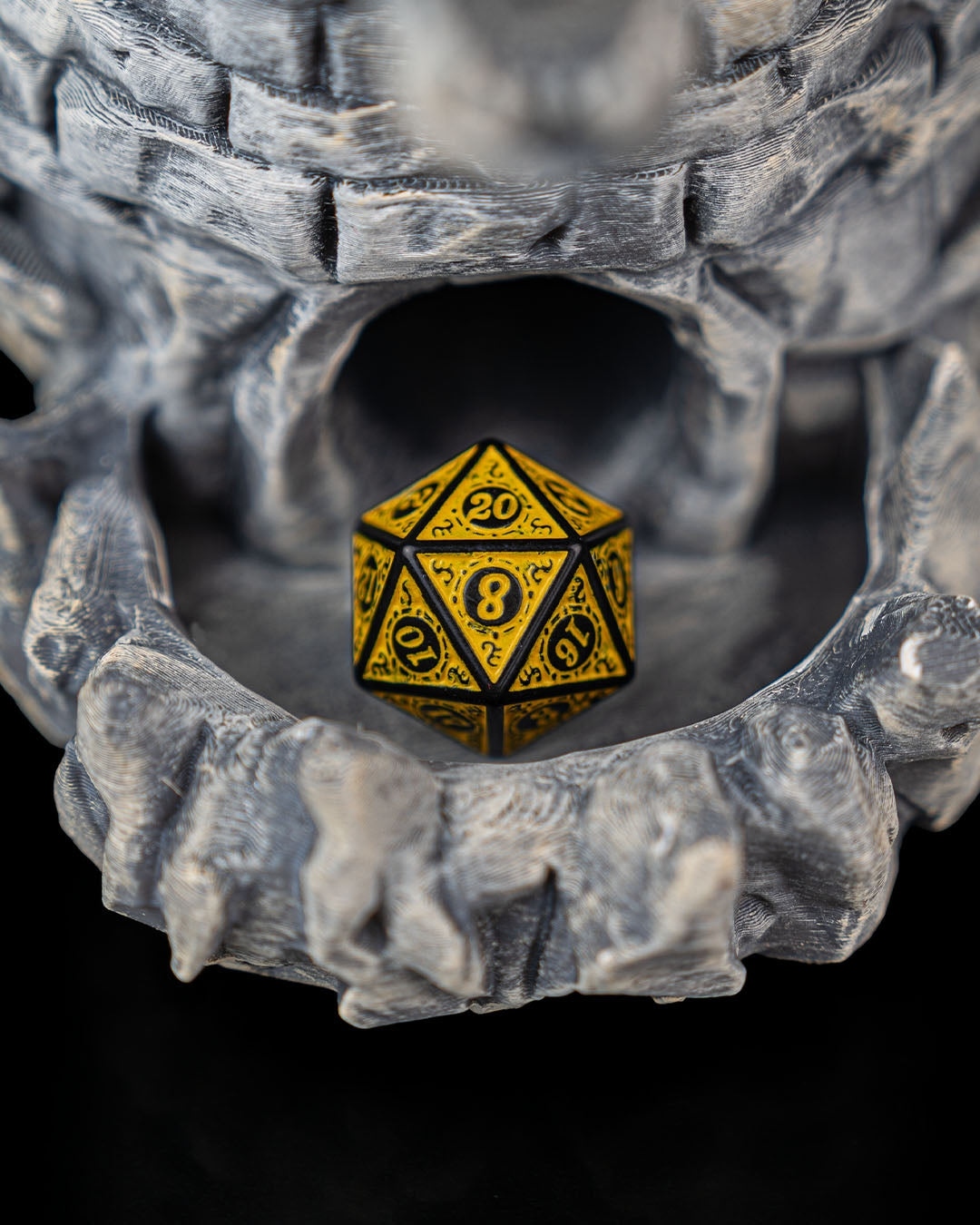 Dragon’s Fortress Can Holder & Dice Tower