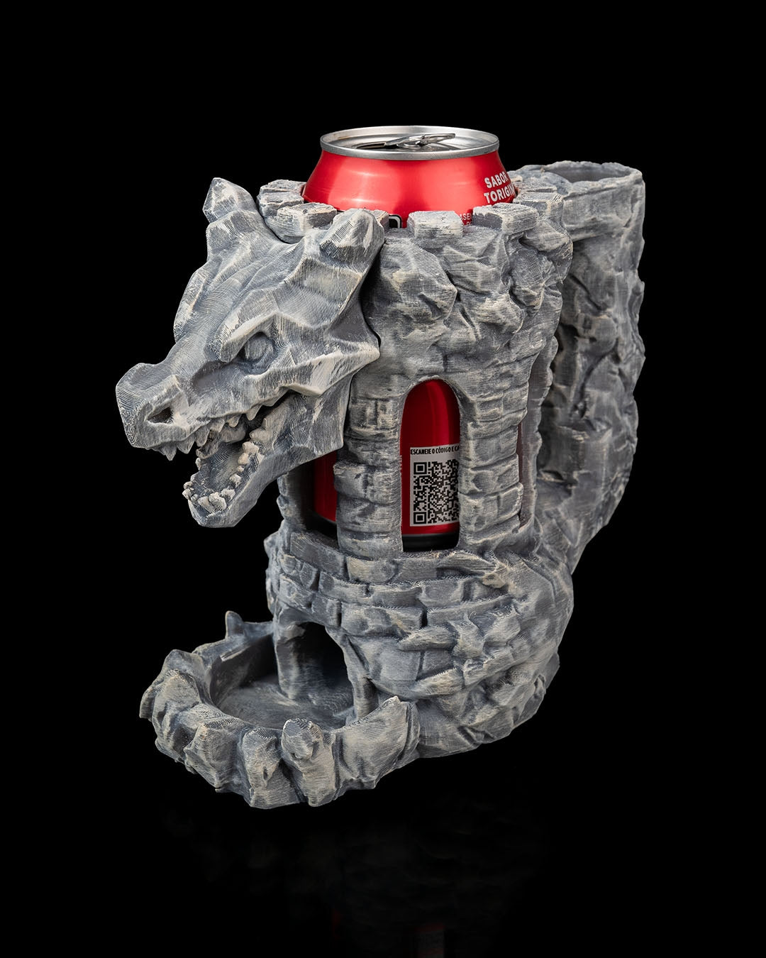 3D-Printed Fantasy Can Holder & Dice Towers | Roll If You Can! Collection