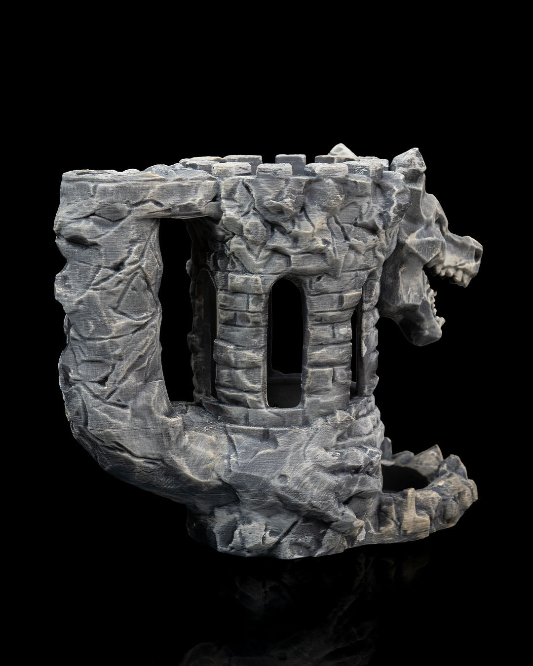 Dragon’s Fortress Can Holder & Dice Tower