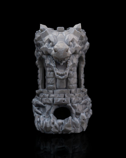Dragon’s Fortress Can Holder & Dice Tower