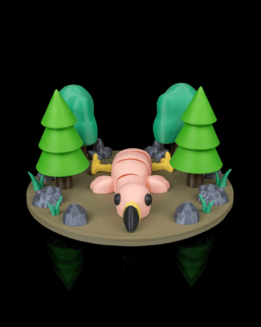 Rest in Nest Dreamy Flamingo