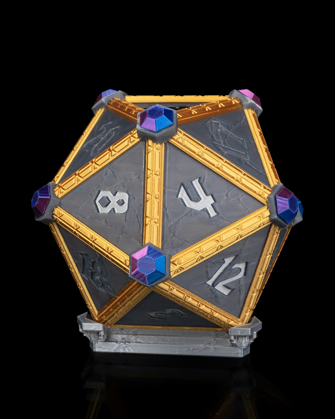 Dwarven D20 Planter – Forge Your Own Adventure