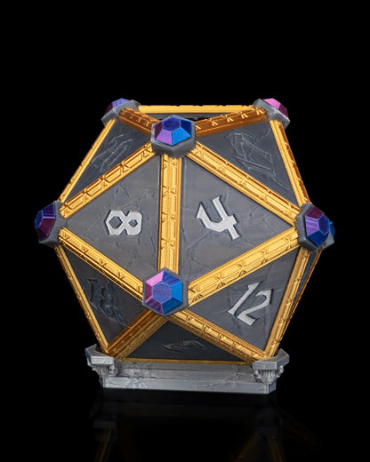 Dwarven D20 Planter – Forge Your Own Adventure