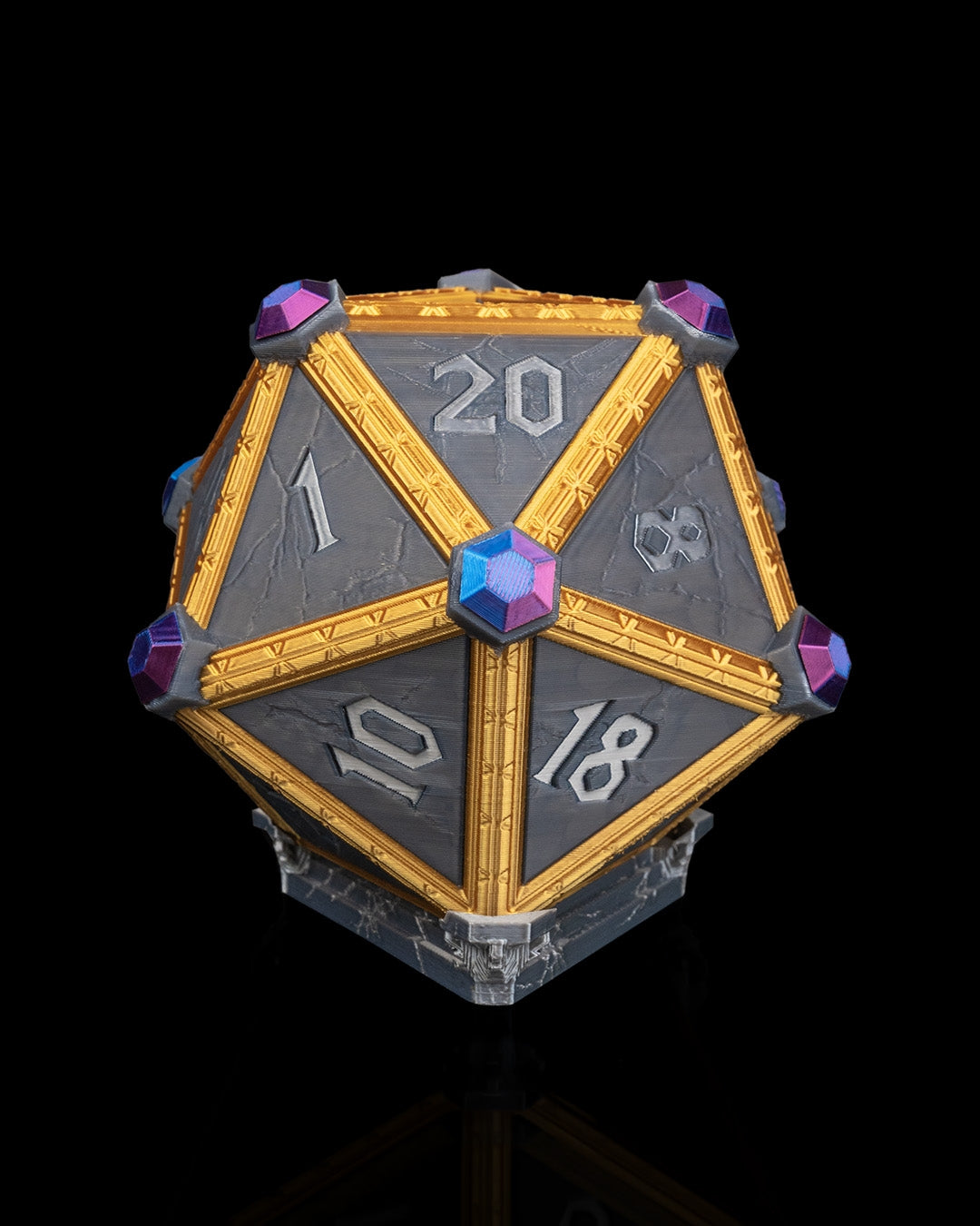 Dwarven D20 Planter – Forge Your Own Adventure