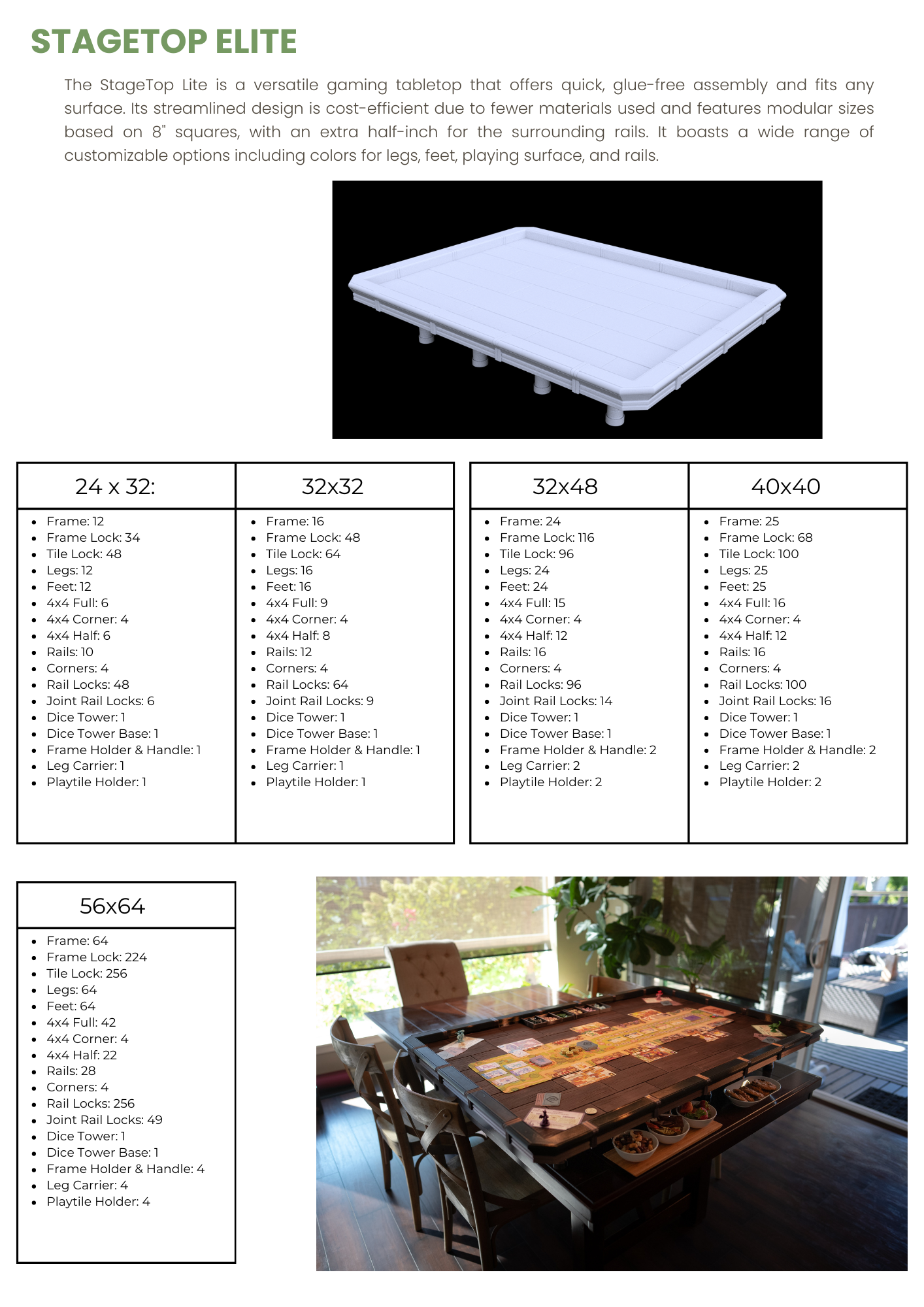 StageTop Elite: The Ultimate Modular Gaming Table