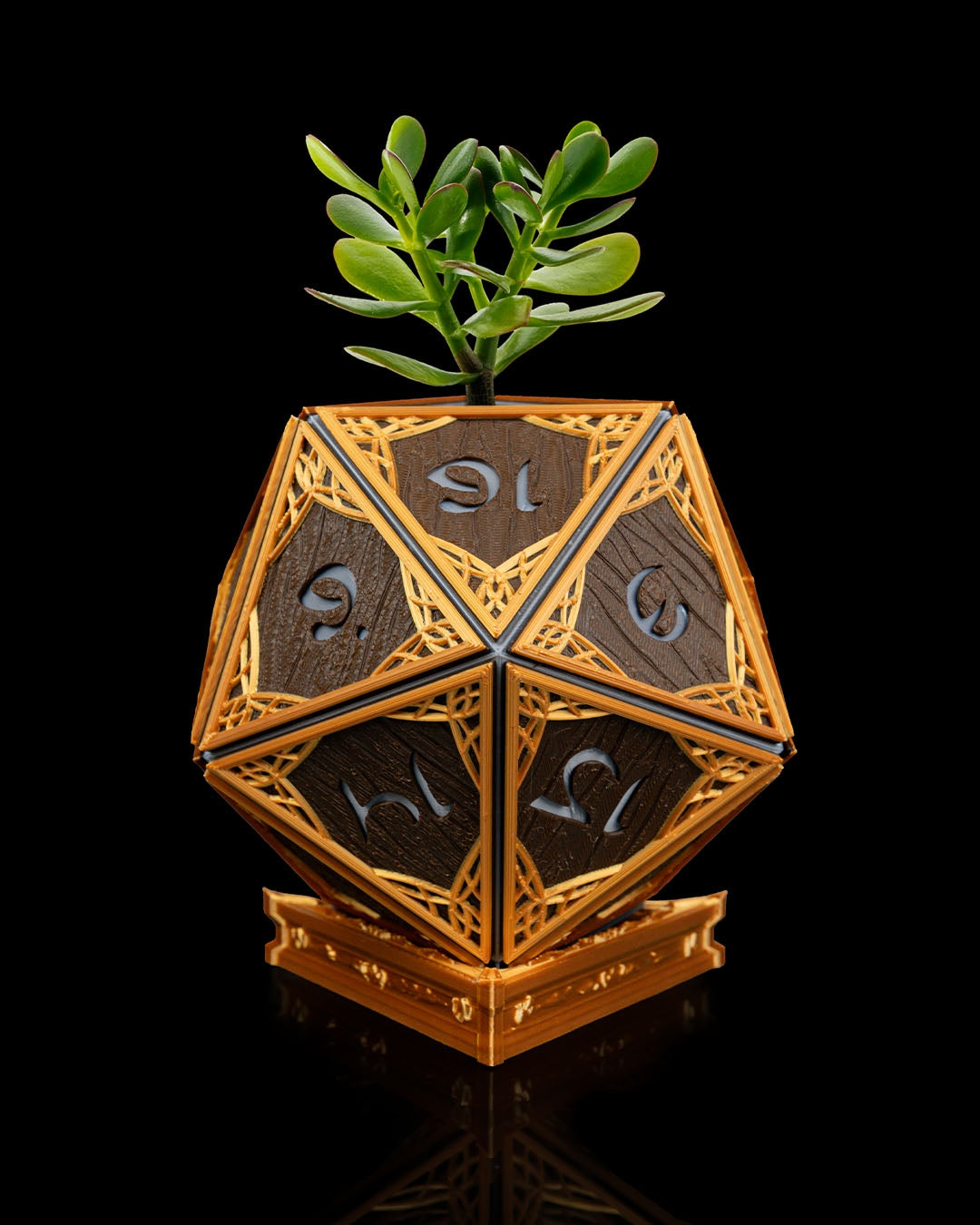 Elven D20 Planter – A Touch of Nature’s Grace
