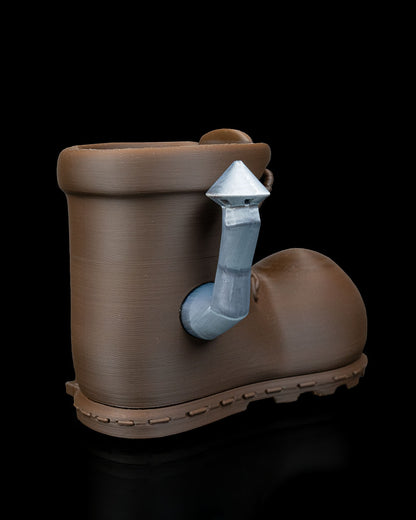 Fairy Step Inn – 3D Printed Boot-Shaped Fairy House for Whimsical Garden Decor
