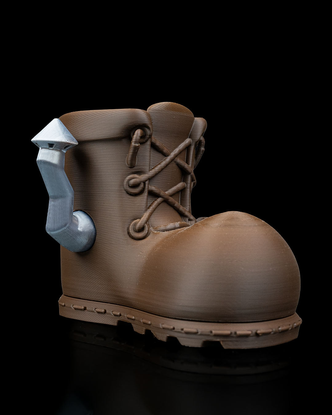 Fairy Step Inn – 3D Printed Boot-Shaped Fairy House for Whimsical Garden Decor