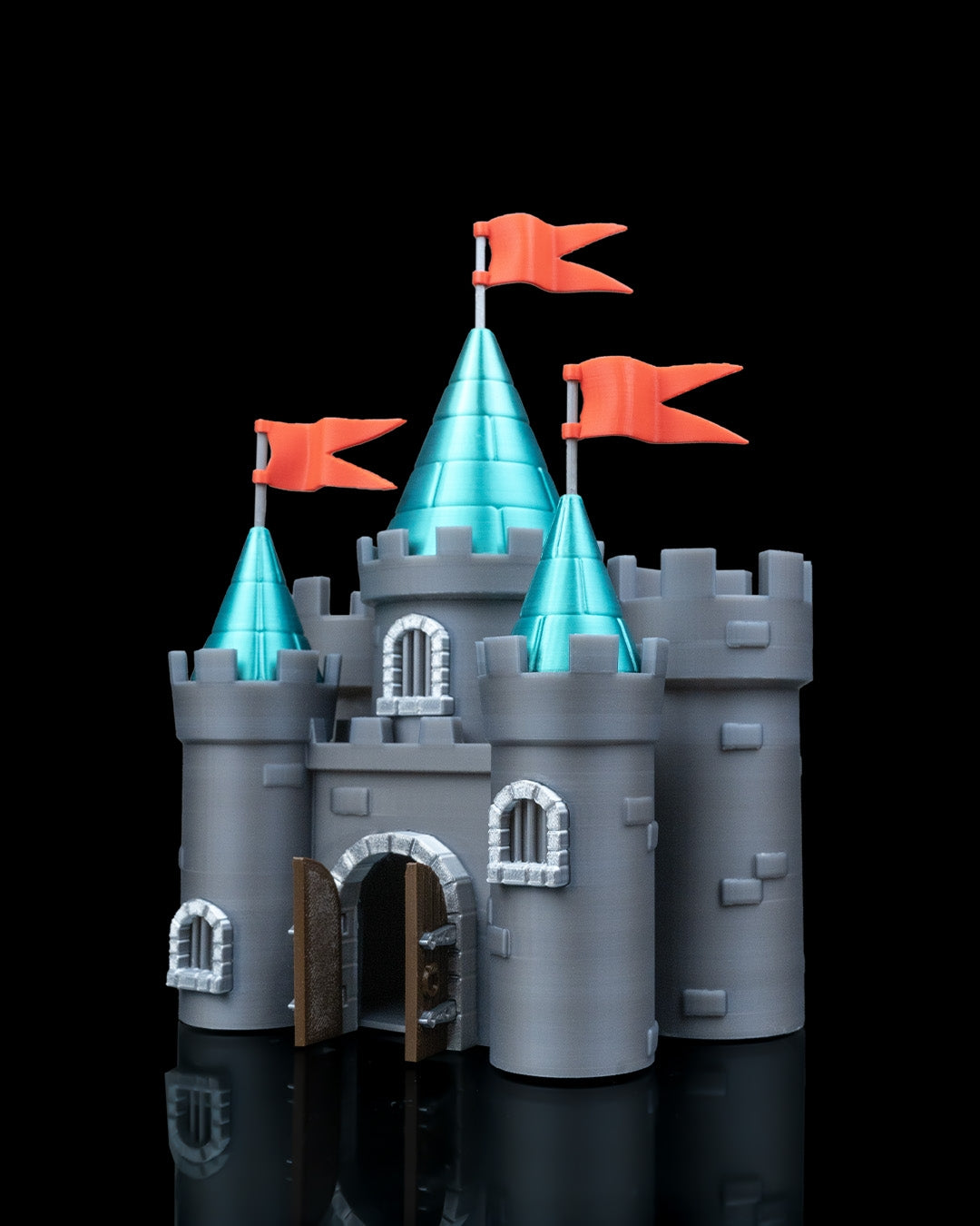 Fairytale Castle Fairy House – 3D Printed Fantasy Fortress for Fairy Gardens & Displays