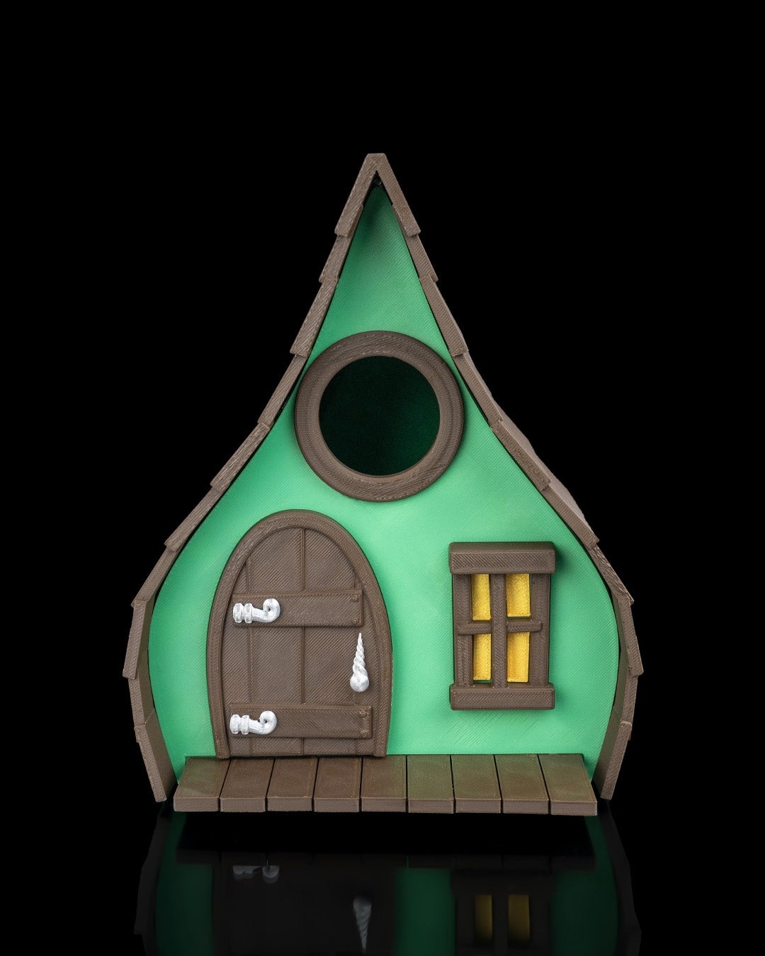 Fairytale Hut Bird House - Whimsical 3D-Printed Birdhouse for Magical Gardens