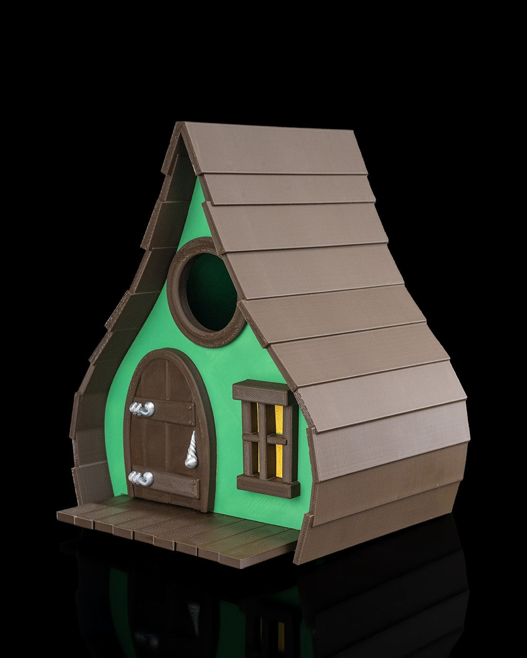 Fairytale Hut Bird House - Whimsical 3D-Printed Birdhouse for Magical Gardens