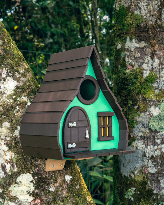 Fairytale Hut Bird House - Whimsical 3D-Printed Birdhouse for Magical Gardens