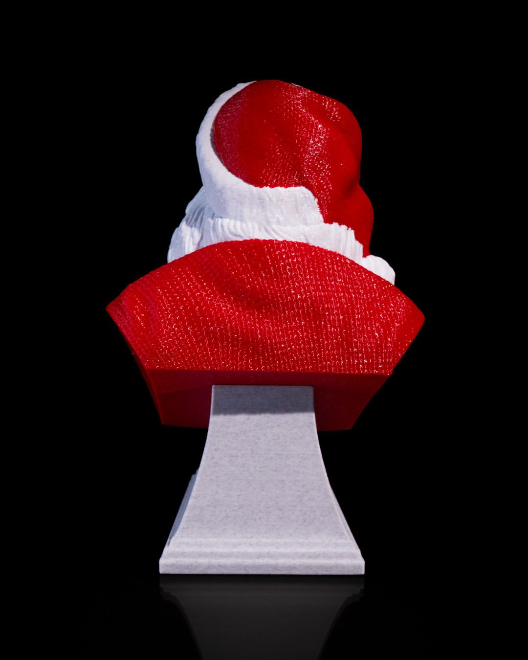 Classic Santa Bust - 3D Printed by STLFLIX