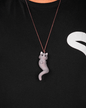 Feline Match Pendants – Intertwined Cat Couple Keychains