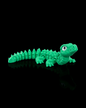 Adorable Flexible 3D-Printed Alligator - Small and Big Sizes
